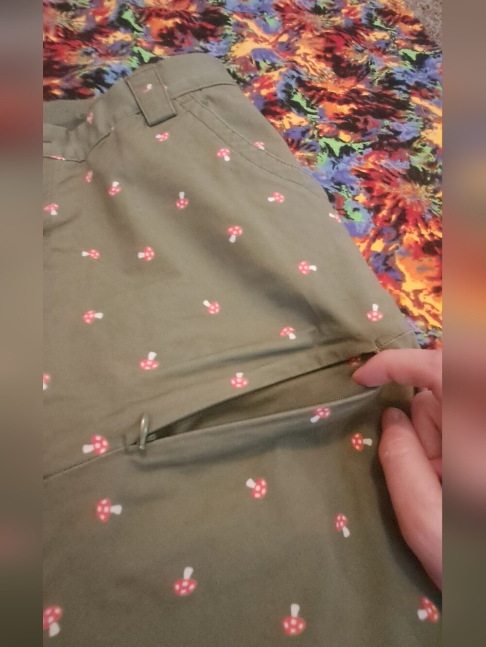 Duluth Mushroom Print Skort - Picture 3 of 7